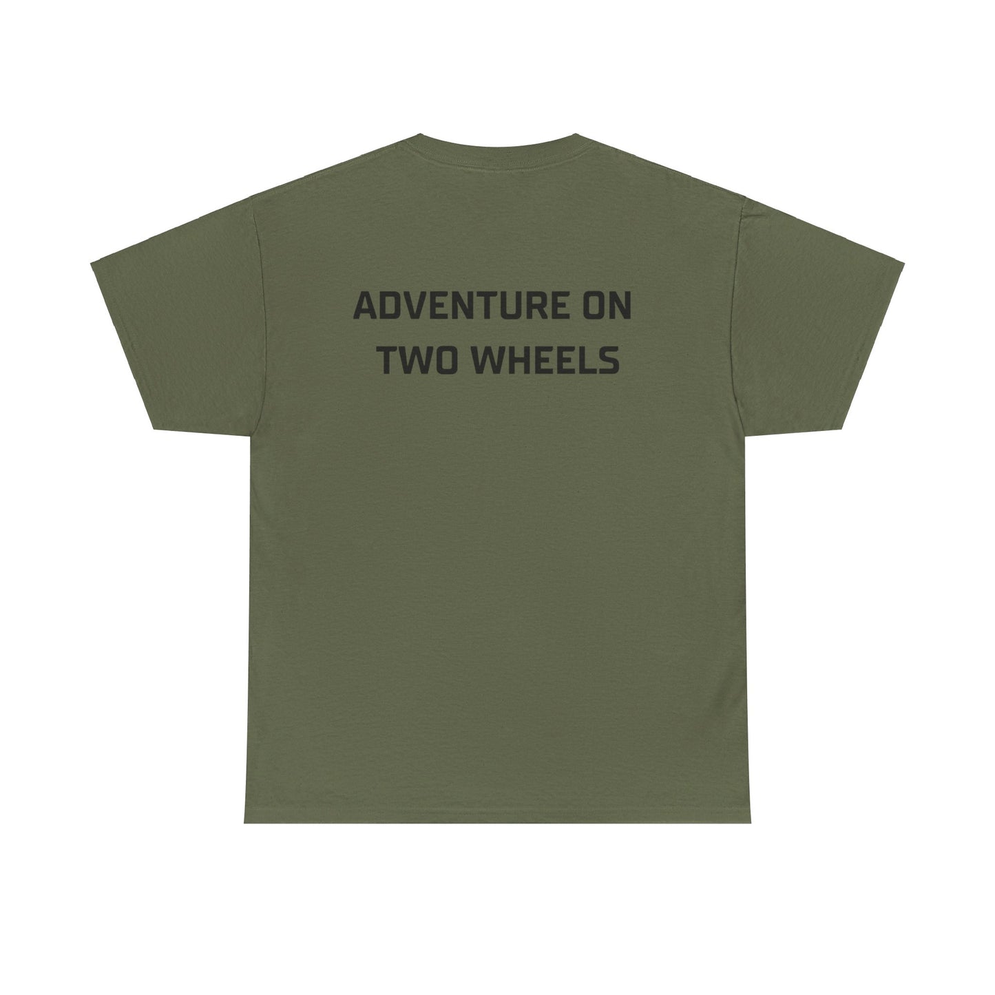Adventure On Two Wheels Basic Tee