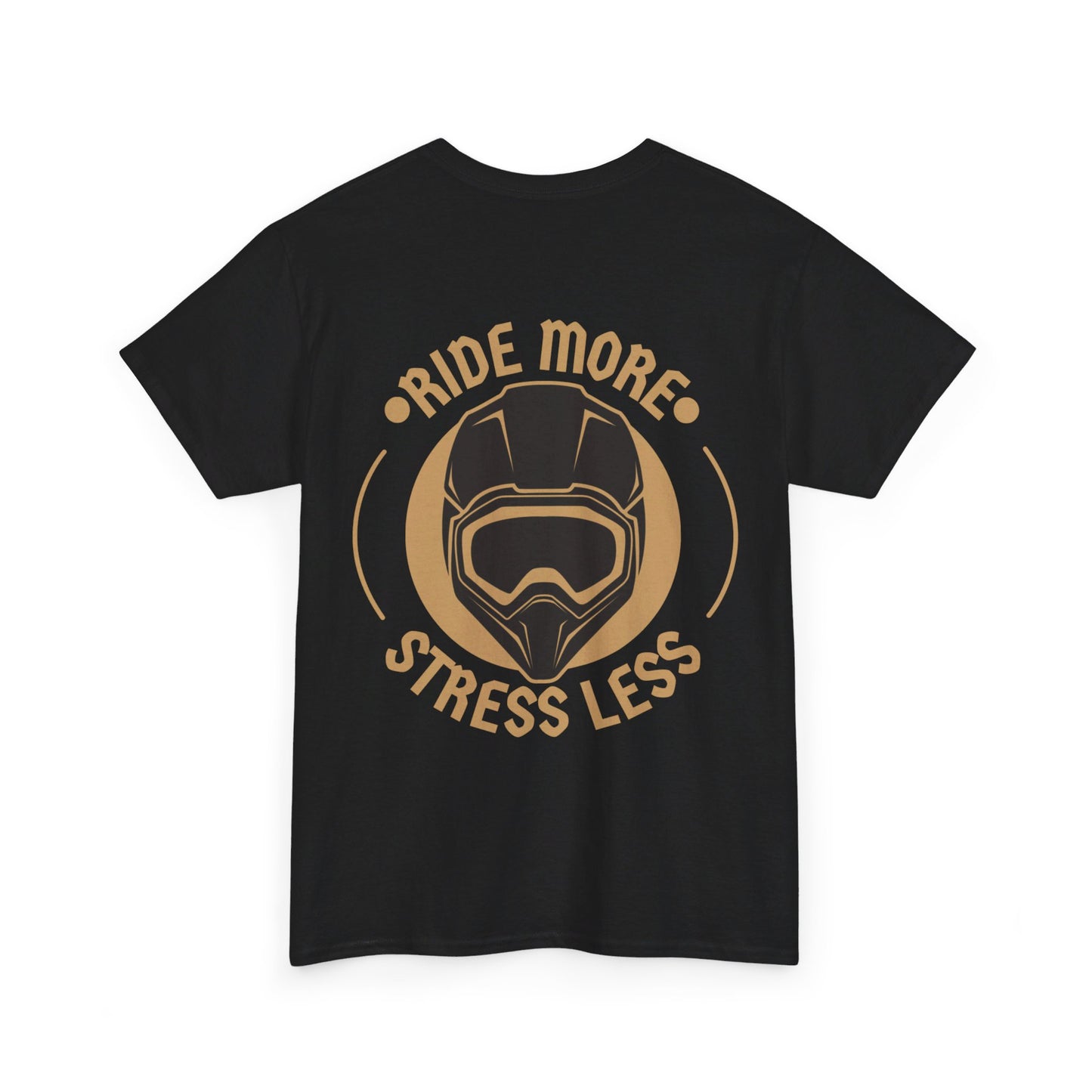 Ride More Stress Less Tee