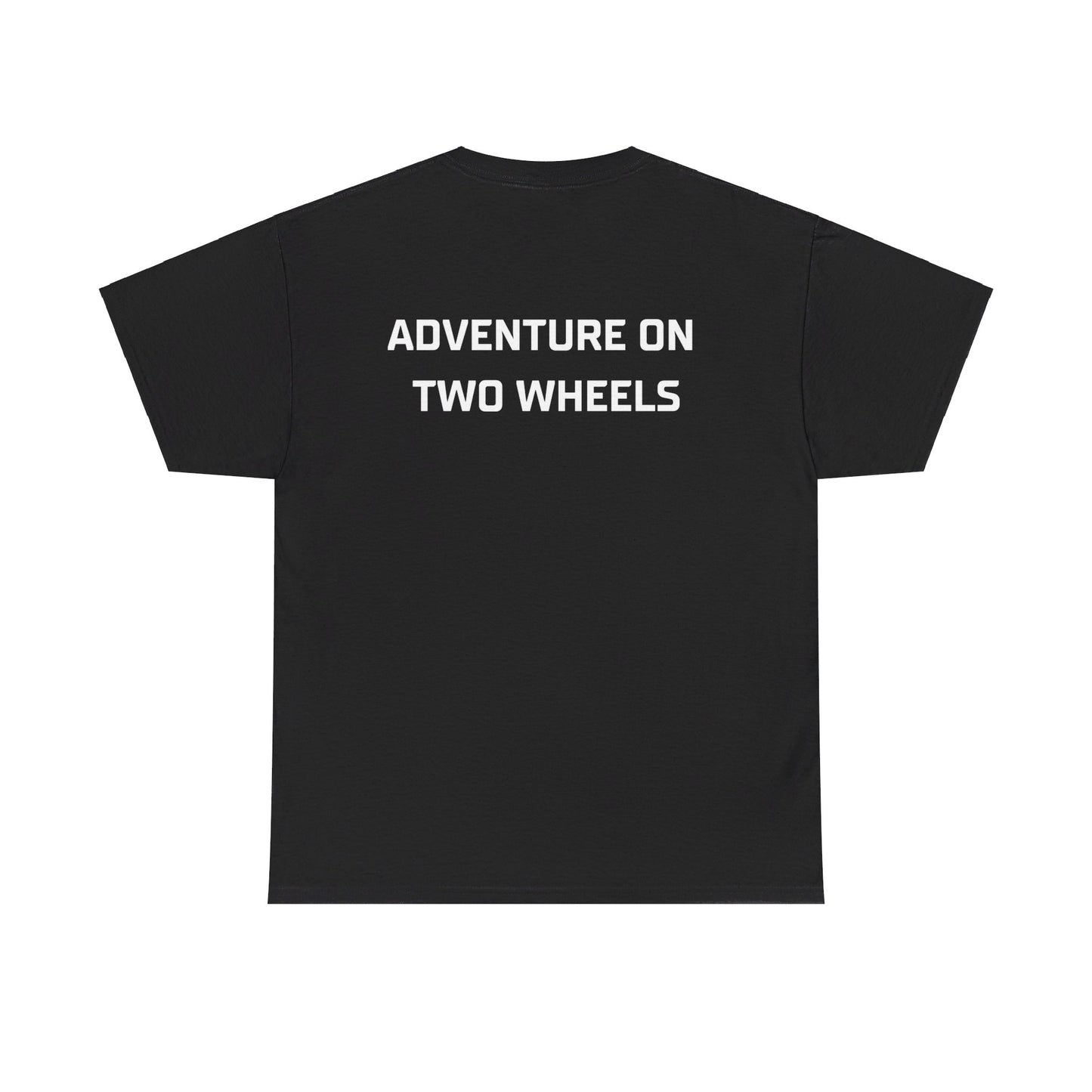 Adventure On Two Wheels Basic Tee